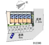 ★手数料０円★高崎市中居町４丁目　月極駐車場（LP）